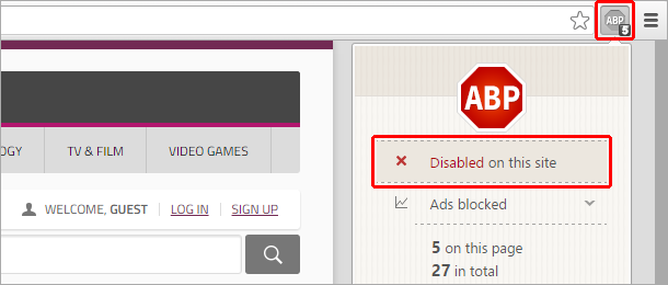 Disable your ad blocker to access the content